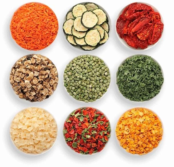 Dehydrated Vegetables